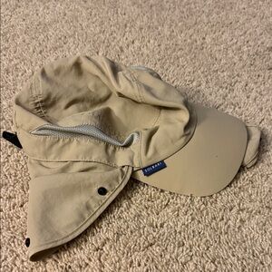 Solbari Beige Sun Hat